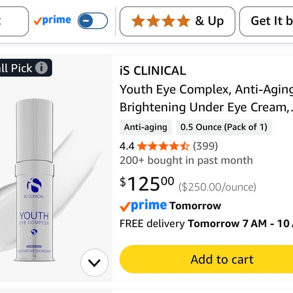 IS CLINICAL Youth Eye Complex Anti-Aging Brightening Under Eye Cream